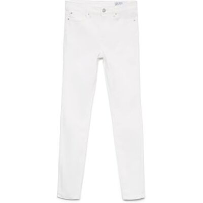 10307571-4909816 VERO MODA Damskie Vmflash Mr Skinny Jeans Color Ga Noos, jasny biały, S/32L, Jasnobiały, 58-S-L 10307571-4909816 VERO MODA Damskie Vmflash Mr Skinny Jeans Color Ga Noos, jasny biały, S/32L, Jasnobiały, 58-S-L