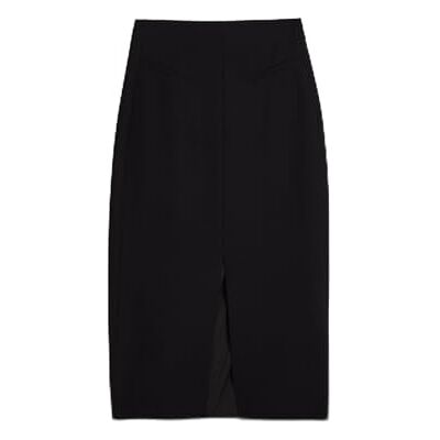 S277651 Ted Baker London MANABSL dopasowana spódnica midi z rozcięciem z przodu czarna, Czarny, 36 S277651 Ted Baker London MANABSL dopasowana spódnica midi z rozcięciem z przodu czarna, Czarny, 36