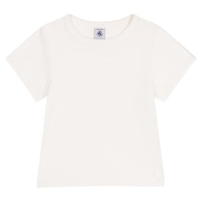 A0D0Q06 Petit Bateau Dziewczęca koszulka z krótkim rękawem, biały, 4 lat A0D0Q06 Petit Bateau Dziewczęca koszulka z krótkim rękawem, biały, 4 lat
