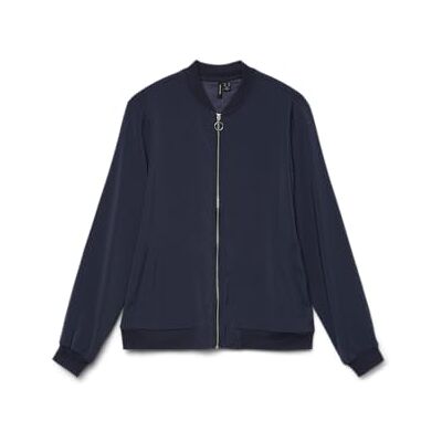 10245734 VERO MODA Vmcoco L/S Bomber Ga Noos kurtka damska, granatowy blezer, L 10245734 VERO MODA Vmcoco L/S Bomber Ga Noos kurtka damska, granatowy blezer, L