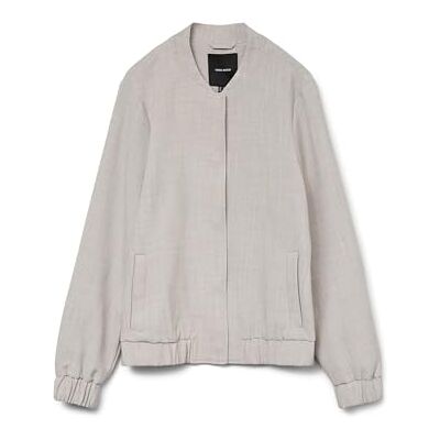 10322329 VERO MODA VMCASSIDY LS Bomber Jacket Boo kurtka bomberka, niebieski (Vapor Blue), szczegóły: melanż, 36, Vapor Blue/Szczegóły: melanż, 36 10322329 VERO MODA VMCASSIDY LS Bomber Jacket Boo kurtka bomberka, niebieski (Vapor Blue), szczegóły: melanż, 36, Vapor Blue/Szczegóły: melanż, 36