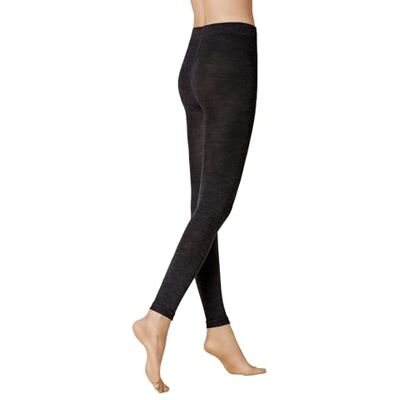 399400-4050 KUNERT Legginsy damskie Soft Wool Cotton, Antracyt melanż 4050, 44-46 399400-4050 KUNERT Legginsy damskie Soft Wool Cotton, Antracyt melanż 4050, 44-46