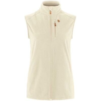 14500160-113 FJALLRAVEN Övik Lite Fleece Vest W damska kamizelka sportowa Chalk White rozmiar M 14500160-113 FJALLRAVEN Övik Lite Fleece Vest W damska kamizelka sportowa Chalk White rozmiar M