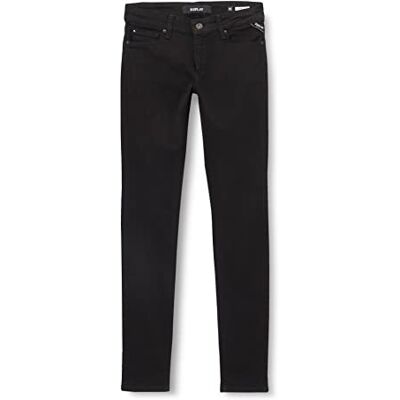WH689 .000.80693C1 Replay Dżinsy damskie New Luz Skinny, 098 czarny, 32W / 28L WH689 .000.80693C1 Replay Dżinsy damskie New Luz Skinny, 098 czarny, 32W / 28L