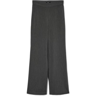 10330553-4794371 VERO MODA Vmparis Hw Wide Pant Ent, ciemnoszary melanż, XL / 32L 10330553-4794371 VERO MODA Vmparis Hw Wide Pant Ent, ciemnoszary melanż, XL / 32L