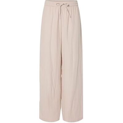 17156473-4721537 PIECES Pcsastina Hw Wide Pants Bc, Silver Gray, M 17156473-4721537 PIECES Pcsastina Hw Wide Pants Bc, Silver Gray, M