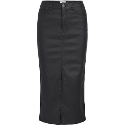 23043432 Object Damska spódnica Objnaya Coated Mw Skirt Noos, czarny, S 23043432 Object Damska spódnica Objnaya Coated Mw Skirt Noos, czarny, S