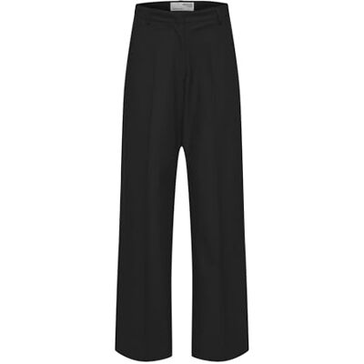 16089743 SELECTED FEMME Damskie spodnie SLFELIANA HW Wide Pant N NOOS, czarny, 34W / 30L 16089743 SELECTED FEMME Damskie spodnie SLFELIANA HW Wide Pant N NOOS, czarny, 34W / 30L