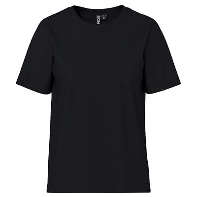 17140802 Bestseller A/S Damska koszulka Pcria Ss Solid Tee Noos Bc, czarny, XS 17140802 Bestseller A/S Damska koszulka Pcria Ss Solid Tee Noos Bc, czarny, XS