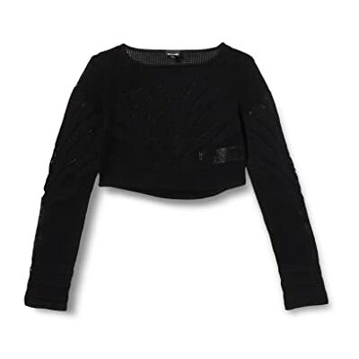 S04HA0410N15010 Just Cavalli Sweter Kombinezon, Czarny, XXL Damskie, Czarny S04HA0410N15010 Just Cavalli Sweter Kombinezon, Czarny, XXL Damskie, Czarny