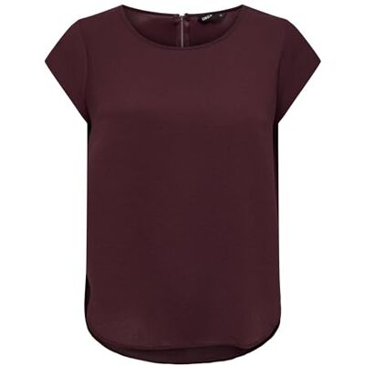 15142784 ONLVIC S/S SOLID TOP NOOS PTM, Chocolate Truffle, 32 15142784 ONLVIC S/S SOLID TOP NOOS PTM, Chocolate Truffle, 32