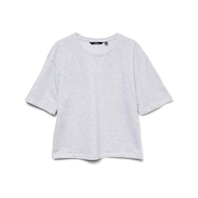 10325628-4689409 VERO MODA Vmronja 2/4 bluza damska JRS Ga Noos, Super Light Grey Melange, XS 10325628-4689409 VERO MODA Vmronja 2/4 bluza damska JRS Ga Noos, Super Light Grey Melange, XS