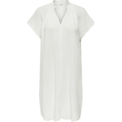 15351550-4794793 Jdy theis Life S/L V-Neck Dress WVN Dia, Cloud Dancer, M 15351550-4794793 Jdy theis Life S/L V-Neck Dress WVN Dia, Cloud Dancer, M