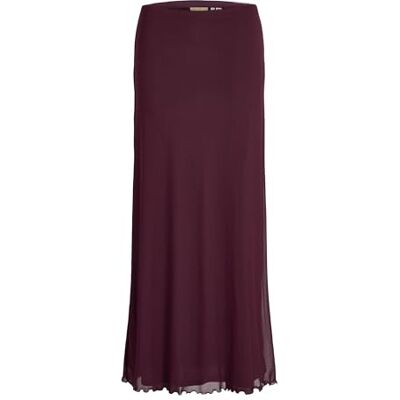 12270936-4789666 JACK & JONES Jxminna Mesh Skirt WVN Ln, Cabernet, L 12270936-4789666 JACK & JONES Jxminna Mesh Skirt WVN Ln, Cabernet, L