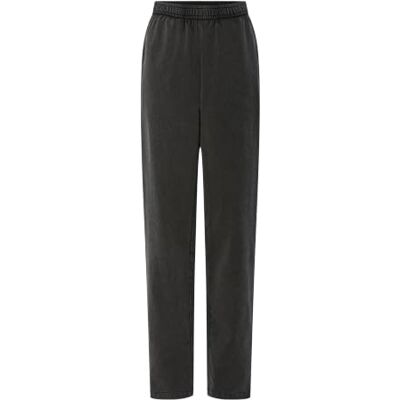 17161802-4880589 PIECES Pcchilli Hw Washed Straight Pant Noos Bc, czarny, S 17161802-4880589 PIECES Pcchilli Hw Washed Straight Pant Noos Bc, czarny, S