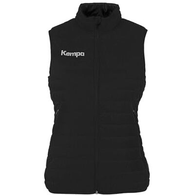 200515901 Kempa Basic kamizelka – Vest Jacket dla kobiet – kamizelka sportowa z kieszeniami na zamek błyskawiczny, czarny, M 200515901 Kempa Basic kamizelka – Vest Jacket dla kobiet – kamizelka sportowa z kieszeniami na zamek błyskawiczny, czarny, M