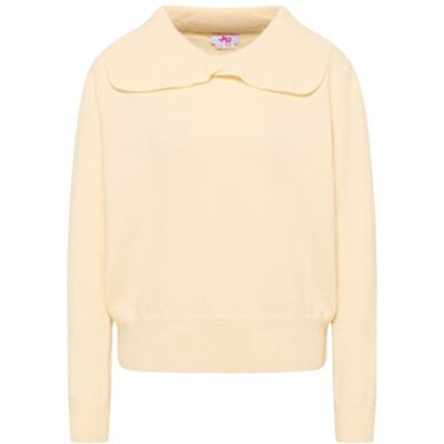 12425448-HO03 hoona Damski sweter z dzianiny , biały, XL/XXL, biały (wollweiss), XL-XXL 12425448-HO03 hoona Damski sweter z dzianiny , biały, XL/XXL, biały (wollweiss), XL-XXL