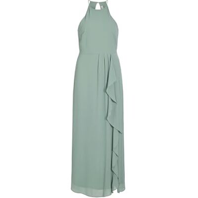 14084838 Vila Damska sukienka Vimilina S/L Maxi Dress/Su-Noos, Green Milieu, 42 14084838 Vila Damska sukienka Vimilina S/L Maxi Dress/Su-Noos, Green Milieu, 42