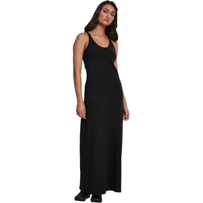 TB2601-00007 Urban Classics Sukienka damska Long Racer Back Dress, letnia sukienka dla kobiet w wielu kolorach, rozmiary XS 5XL, czarny, XS TB2601-00007 Urban Classics Sukienka damska Long Racer Back Dress, letnia sukienka dla kobiet w wielu kolorach, rozmiary XS 5XL, czarny, XS