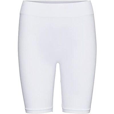 10285273 VERO MODA Vmjackie bezszwowe szorty damskie Ga Noos, Snow White, M-L 10285273 VERO MODA Vmjackie bezszwowe szorty damskie Ga Noos, Snow White, M-L