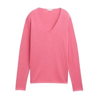 1012976 TOM TAILOR Sweter damski, 15116 Bright Rose, M 1012976 TOM TAILOR Sweter damski, 15116 Bright Rose, M