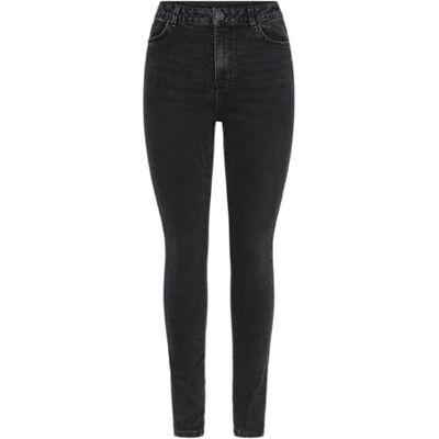 17150933-4544362 PIECES Damskie dżinsy skinny-fit, Dark Grey Denim, (L) W / 32L 17150933-4544362 PIECES Damskie dżinsy skinny-fit, Dark Grey Denim, (L) W / 32L