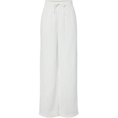 17156473-4721536 PIECES Pcsastina Hw Wide Pants Bc, Cloud Dancer, M 17156473-4721536 PIECES Pcsastina Hw Wide Pants Bc, Cloud Dancer, M