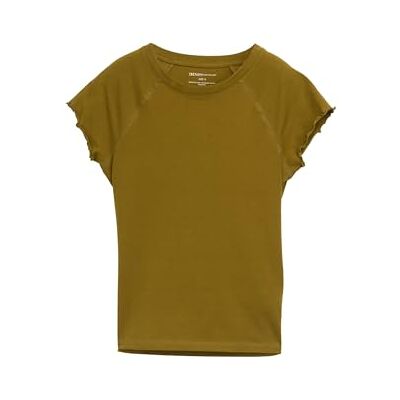1045444 TOM TAILOR Denim Damska koszulka Slim Fit Raglan, 37798 Warm Moss Green, XXL 1045444 TOM TAILOR Denim Damska koszulka Slim Fit Raglan, 37798 Warm Moss Green, XXL