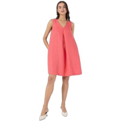 4AGHDV0AX United Colors of Benetton sukienka, Czerwony, XXS 4AGHDV0AX United Colors of Benetton sukienka, Czerwony, XXS