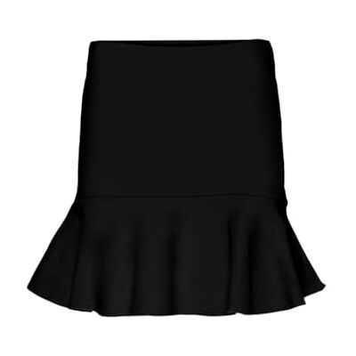 10309496 VERO MODA Vmgold Nw Skater Skirt, czarny, XS 10309496 VERO MODA Vmgold Nw Skater Skirt, czarny, XS