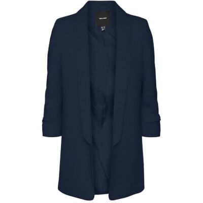 10322276 VERO MODA VMSVEA LS Slim Sweat Blazer, Navy Blazer/Szczegóły: solidny, S 10322276 VERO MODA VMSVEA LS Slim Sweat Blazer, Navy Blazer/Szczegóły: solidny, S