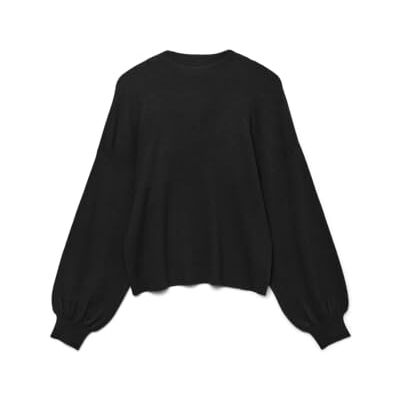 10290748 VERO MODA Vmnancy Ls Funnelnk sweter Ga Noos, czarny, M 10290748 VERO MODA Vmnancy Ls Funnelnk sweter Ga Noos, czarny, M