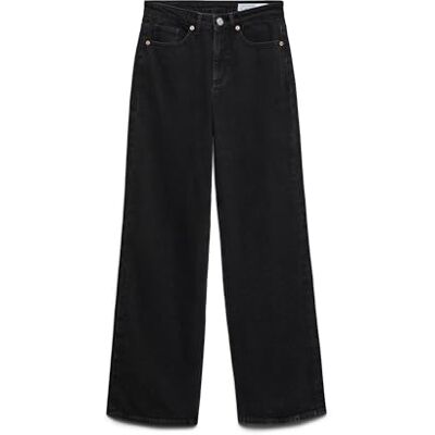 10327087-4780983 VERO MODA Vmtessa Hr Wide Jeans Ra221 Ga Noos, Dark Grey Denim, 30W / 34L 10327087-4780983 VERO MODA Vmtessa Hr Wide Jeans Ra221 Ga Noos, Dark Grey Denim, 30W / 34L