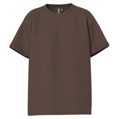 17146654-4861306 PIECES Pcskylar SS Oversized Tee JRS Noos, Hot Fudge, L 17146654-4861306 PIECES Pcskylar SS Oversized Tee JRS Noos, Hot Fudge, L
