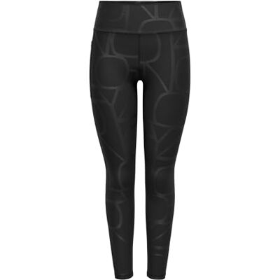 15327069 ONPFONT-2 Logo HW PCK Tights NOOS, Black/Aop:w. Heat Print, L 15327069 ONPFONT-2 Logo HW PCK Tights NOOS, Black/Aop:w. Heat Print, L
