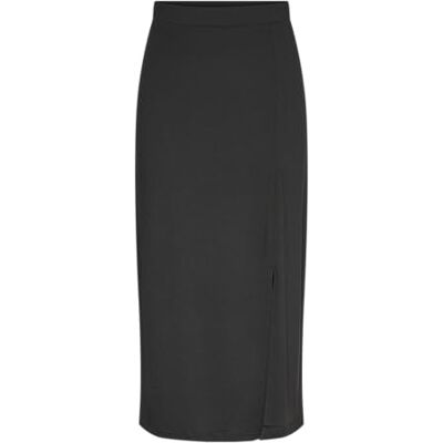 17150641 PIECES Pcnala Hw Midi Skirt Mm Bc spódnica midi, czarny, M 17150641 PIECES Pcnala Hw Midi Skirt Mm Bc spódnica midi, czarny, M