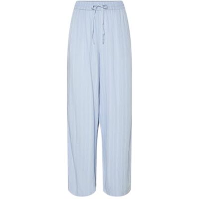 17149314-4786996 PIECES Pcpia Hw Wide Pants WVN Noos, Cashmere Blue, XL 17149314-4786996 PIECES Pcpia Hw Wide Pants WVN Noos, Cashmere Blue, XL