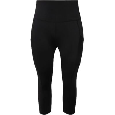 821017 Ulla Popken Legginsy damskie, czarny, 50-52 821017 Ulla Popken Legginsy damskie, czarny, 50-52