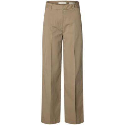 16099762-4900434 SELECTED WOMEN Slfwide Mille Hw Pant Noos, szare, 42 szer. x 30 l, Szary (Greige), 42W / 30L 16099762-4900434 SELECTED WOMEN Slfwide Mille Hw Pant Noos, szare, 42 szer. x 30 l, Szary (Greige), 42W / 30L
