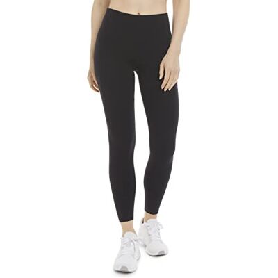 6725-00700-XL Energy Zone Damskie legginsy bawełniane ze stretchem z wysokim stanem, głęboka czerń, XL 6725-00700-XL Energy Zone Damskie legginsy bawełniane ze stretchem z wysokim stanem, głęboka czerń, XL