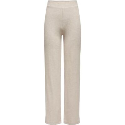 15202195 ONLY Onlemma Wide Pant Noos JRS spodnie materiałowe, Pumice Stone/szczegóły: melanż, XS 15202195 ONLY Onlemma Wide Pant Noos JRS spodnie materiałowe, Pumice Stone/szczegóły: melanż, XS