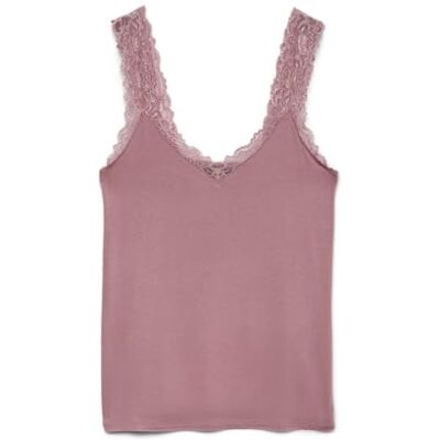 10289308 VERO MODA Women's VMLUNA SS TOP NOOS T-Shirt, czarny, XS, czarny, XS 10289308 VERO MODA Women's VMLUNA SS TOP NOOS T-Shirt, czarny, XS, czarny, XS