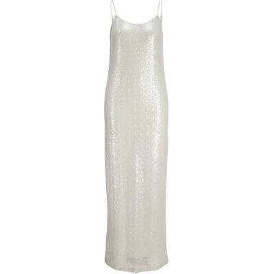 12267426 JACK & JONES Sukienka damska Jxmia Sequin WVN, Silver, M 12267426 JACK & JONES Sukienka damska Jxmia Sequin WVN, Silver, M