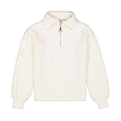 L30240 Garcia _Ladies sweter, Whitecap, XXL L30240 Garcia _Ladies sweter, Whitecap, XXL