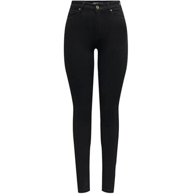 15342041-4682682 Onllulu Hw Skinny Push Up Mas070 Bf DNM, czarny denim, XS / 30L 15342041-4682682 Onllulu Hw Skinny Push Up Mas070 Bf DNM, czarny denim, XS / 30L