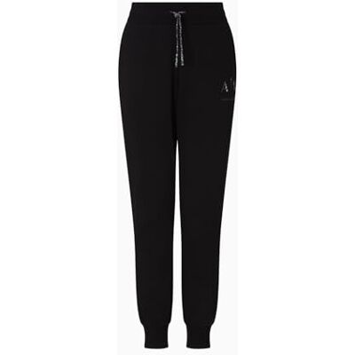 XW000986AF16114UC001 Armani Exchange Damski sweter z nadrukiem Blossom Jogger, czarny, XS XW000986AF16114UC001 Armani Exchange Damski sweter z nadrukiem Blossom Jogger, czarny, XS