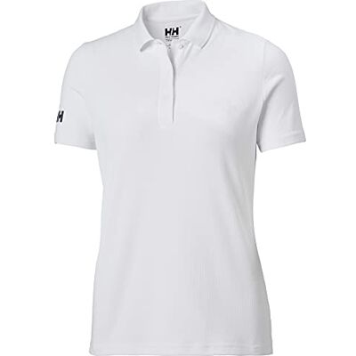 33984-001-Medium Helly-Hansen Kobiety Crew Tech Koszulka Polo, Biały, M 33984-001-Medium Helly-Hansen Kobiety Crew Tech Koszulka Polo, Biały, M