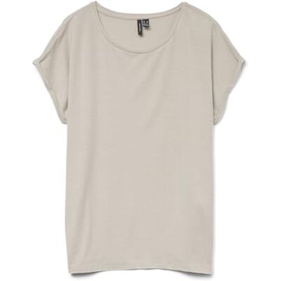 10250488-4578724 VERO MODA VMLAVA Plain SS Top Stripe GA, Owsianka/paski: złoty lureks, S 10250488-4578724 VERO MODA VMLAVA Plain SS Top Stripe GA, Owsianka/paski: złoty lureks, S