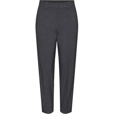 17142937 PIECES Pcluisa Hw Ankle Pant spodnie do garnituru, szary melanż, (XS) W / 32L 17142937 PIECES Pcluisa Hw Ankle Pant spodnie do garnituru, szary melanż, (XS) W / 32L