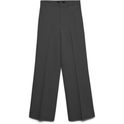 10341128-4983659 VERO MODA Vmdallas Mw Straight Pant Boo, ciemnoszary melanż, XS / 32L 10341128-4983659 VERO MODA Vmdallas Mw Straight Pant Boo, ciemnoszary melanż, XS / 32L